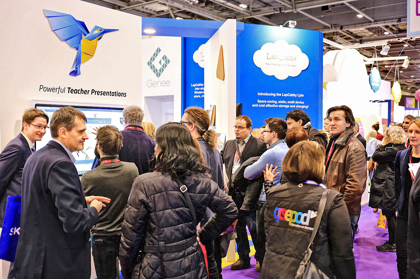 The mozaTeam @ BETT 2017