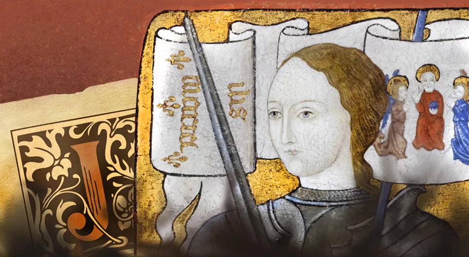 Jeanne d’Arc, „die Jungfrau von Orléans“