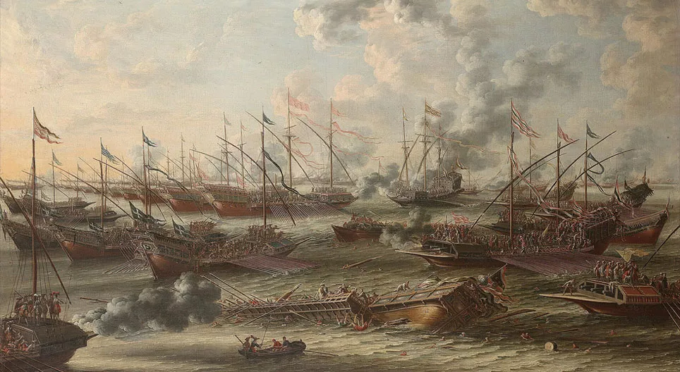 Die Schlacht von Lepanto