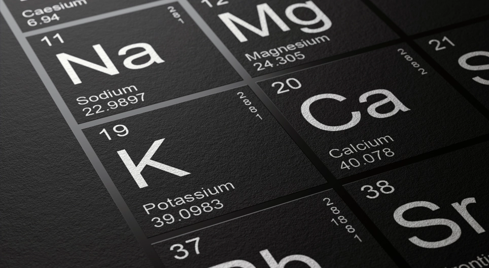 Weiße Pulver in Wasser