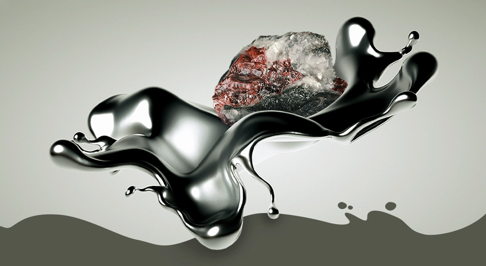 Quecksilber, das flüssige Schwermetall