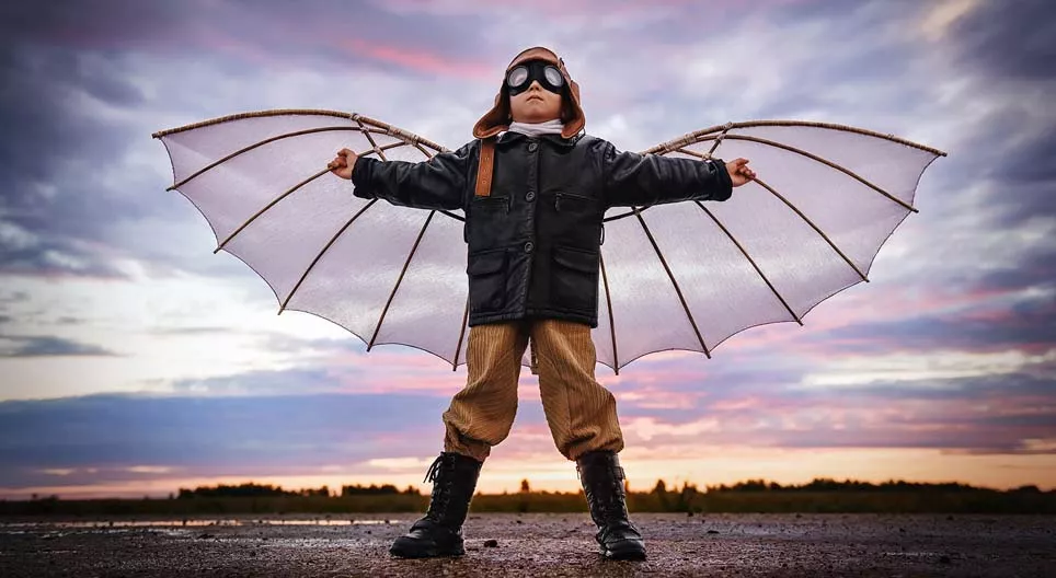 Wie hat der Mensch die Luft erobert?