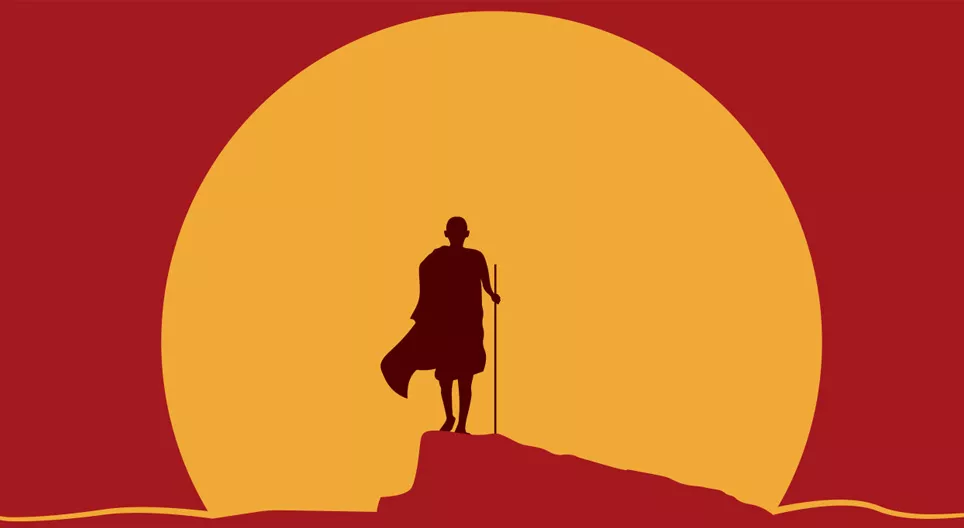 Gandhi, die „Große Seele“