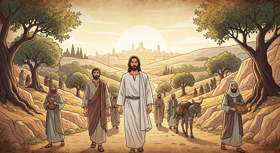 Der Einzug Jesu in Jerusalem