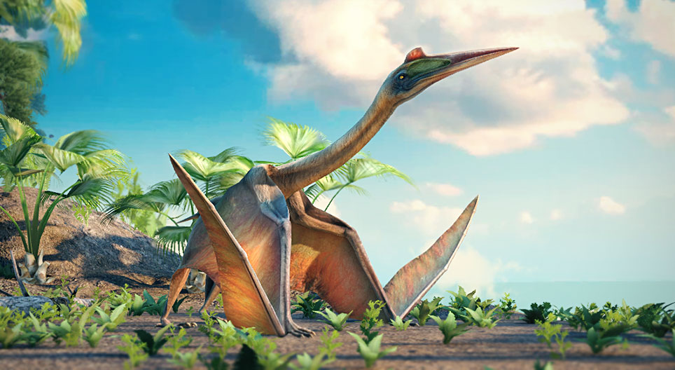 Quetzalcoatlus, der Riesen-Flugsaurier