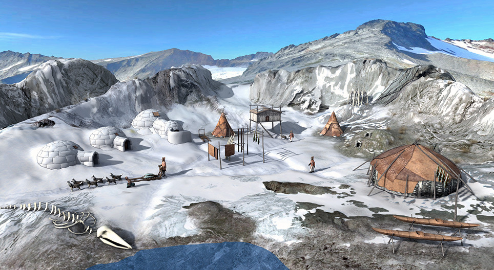 Die Lebensweise der Eskimos