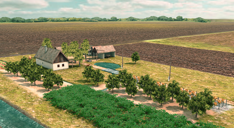 Das Leben auf dem Einzelgehöft (Ungarn)