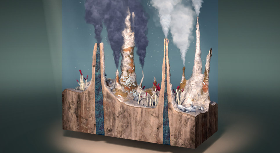 Hydrothermale Tiefseequellen