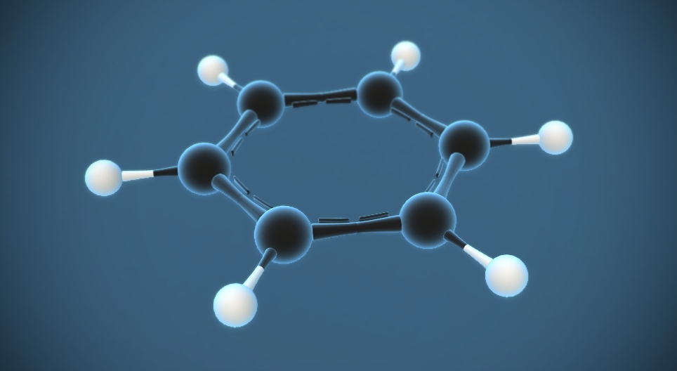 Benzol (C₆H₆)