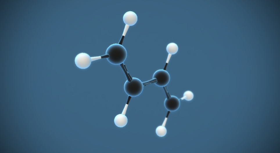 Das 1,3 Butadien (C₄H₆)