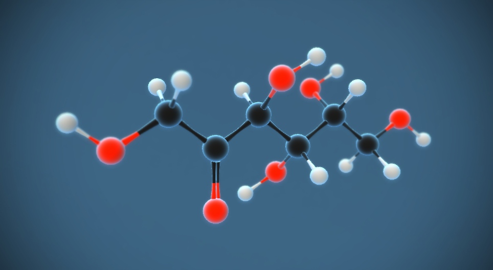 Die D-Fructose (C₆H₁₂O₆)