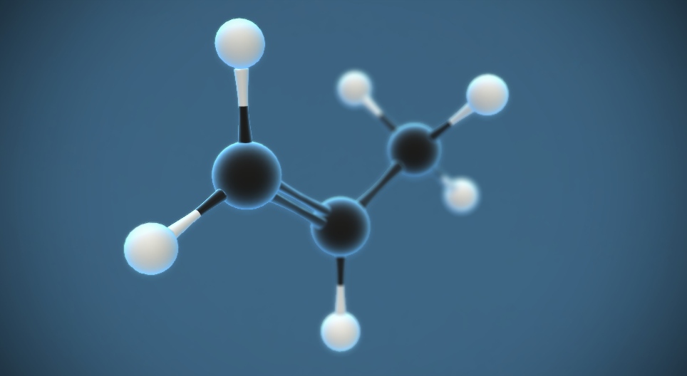 Prop-1-en (C₃H₆)