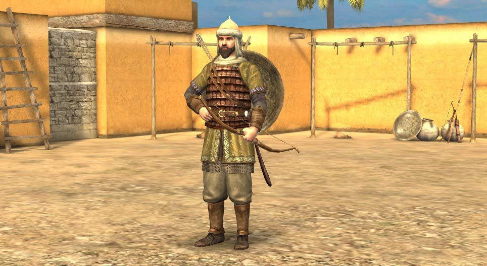 Arabischer Krieger (6. Jahrhundert)