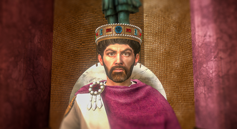 Der byzantinische Kaiser (6. Jahrhundert)