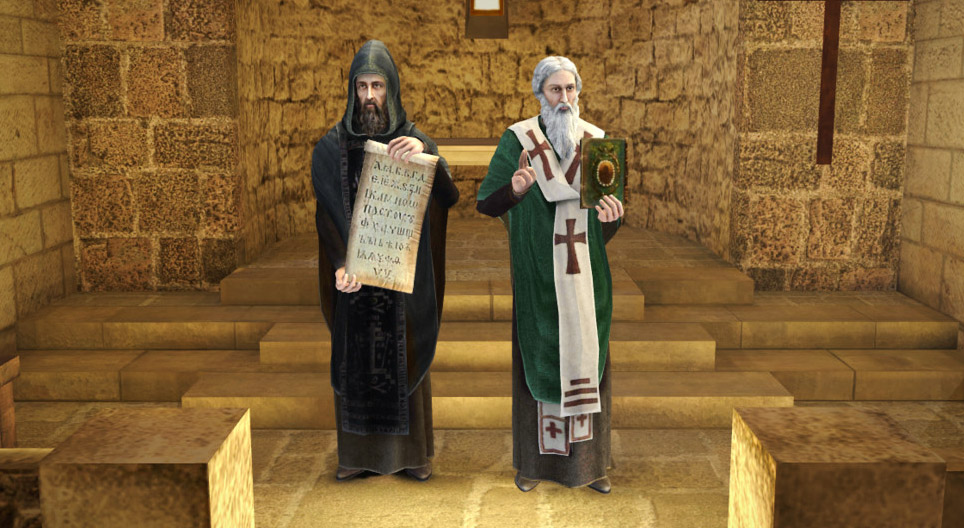 Die Geschichte der kyrillischen und glagolitischen Schrift