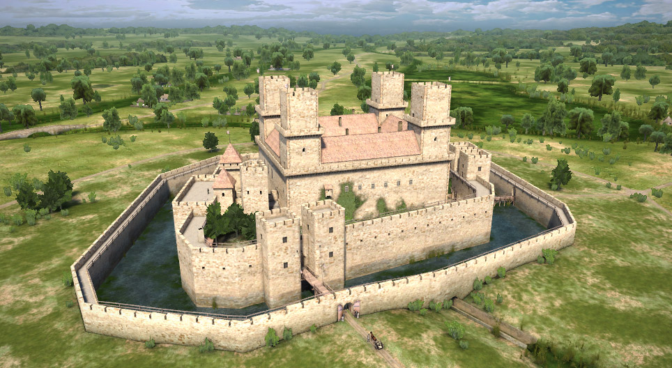 Die Burg Diósgyőr