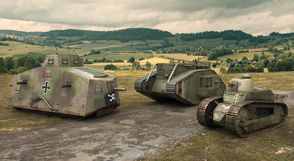 Die Panzer (Erster Weltkrieg)