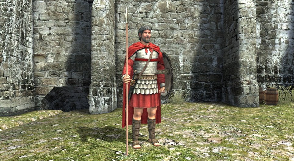 Soldat Kaiser Konstantins (4. Jahrhundert)