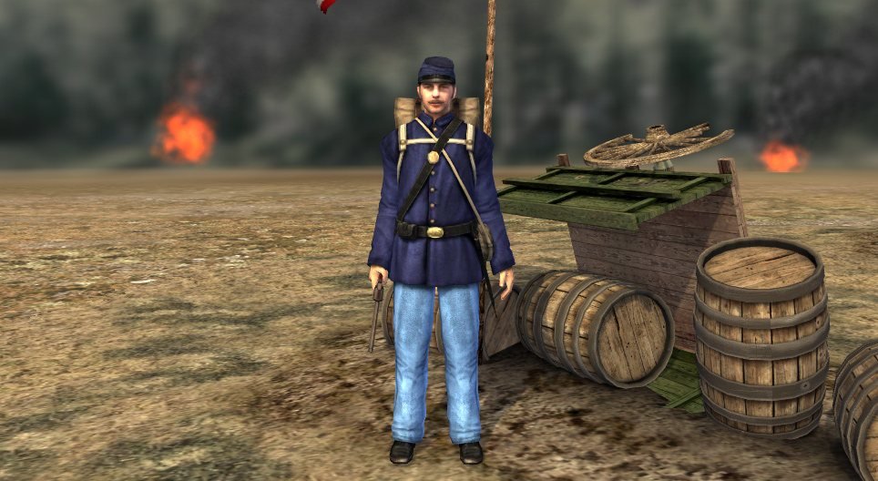 Soldaten des Amerikanischen Bürgerkrieges