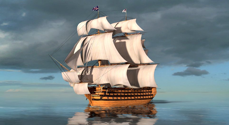 Englisches Kriegsschiff (18. Jahrhundert)