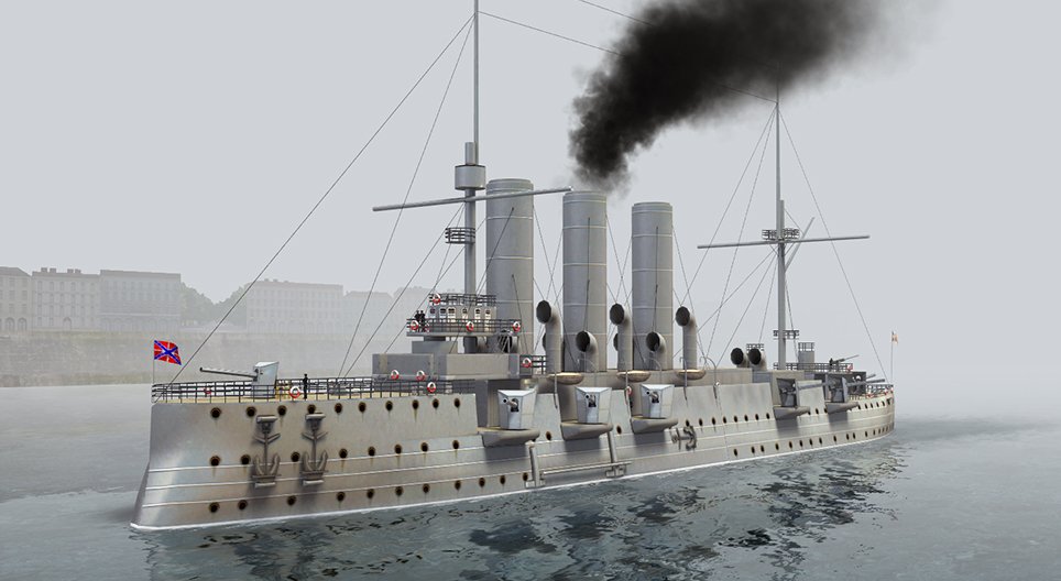 Der Panzerkreuzer Aurora (1900)