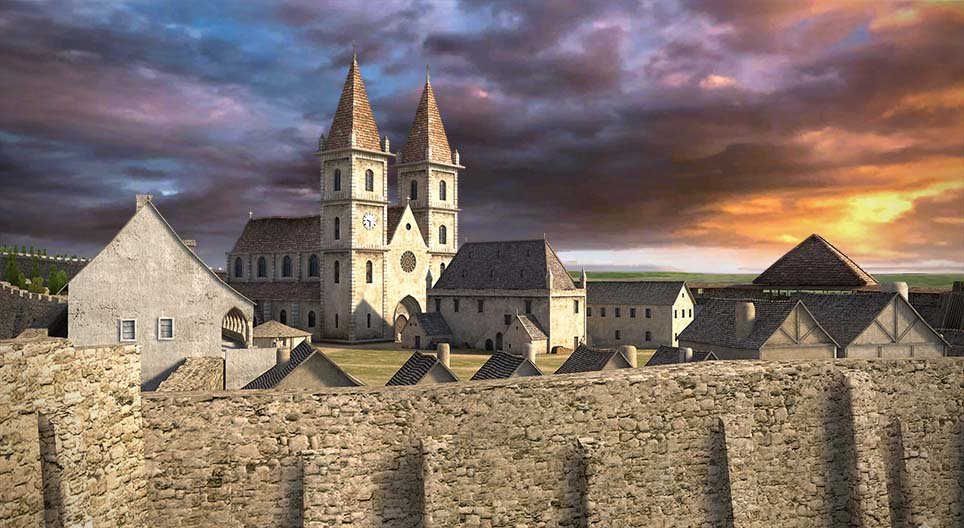 Die Burg von Eger (16. Jahrhundert)