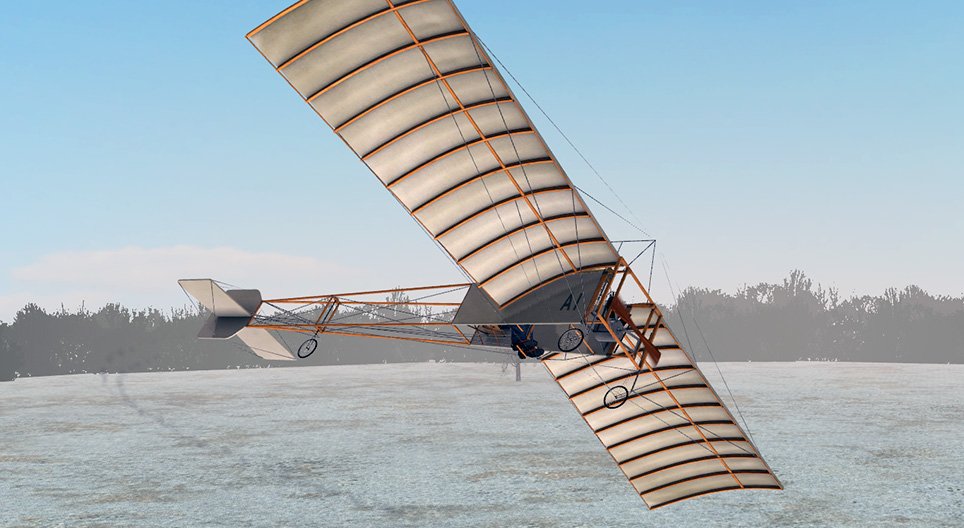 Das Motorflugzeug von János Adorján (1910)