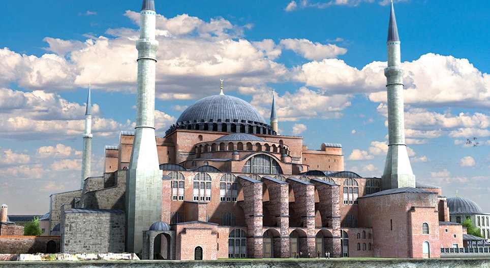 Hagia Sophia (Istanbul, 6. Jahrhundert)