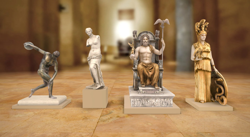 Die Meisterwerke der altgriechischen Bildhauerkunst