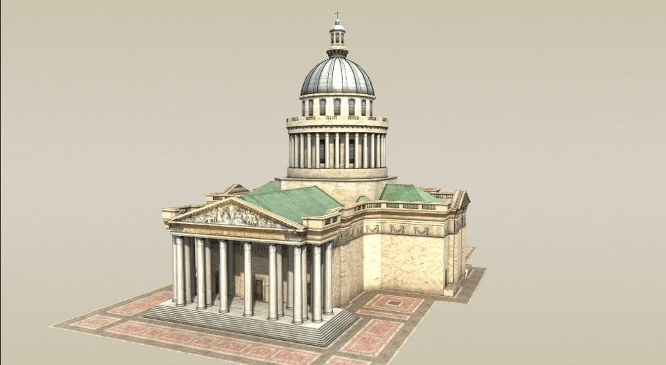 Das Panthéon (Paris, 18. Jahrhundert)