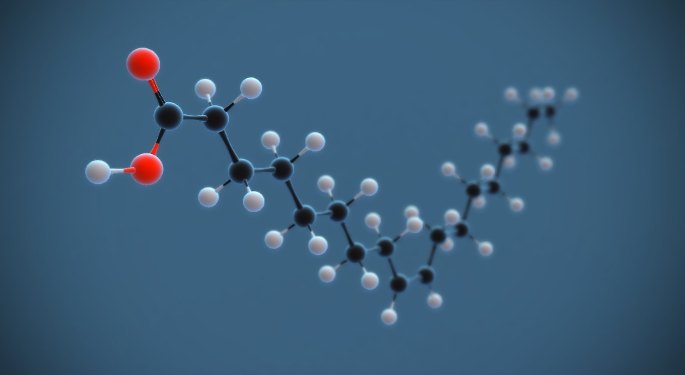 Oleic acid (cis-octadec-9-enoic acid) (C₁₇H₃₃COOH)
