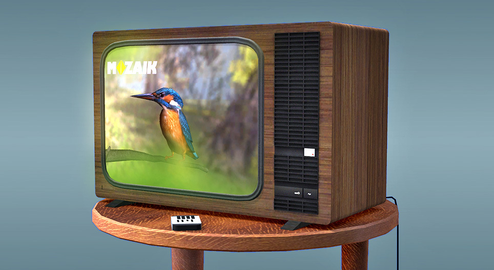 How does it work? - CRT television