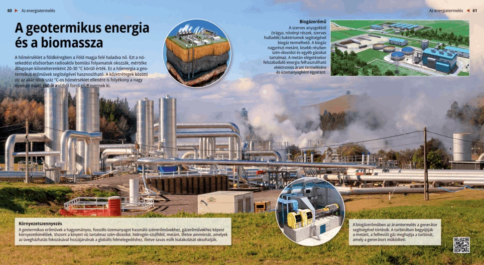 La energía geotérmica y la biomasa