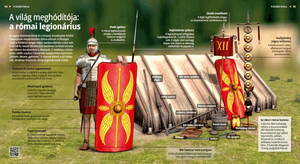 El ejército que conquistó el mundo: los legionarios romanos