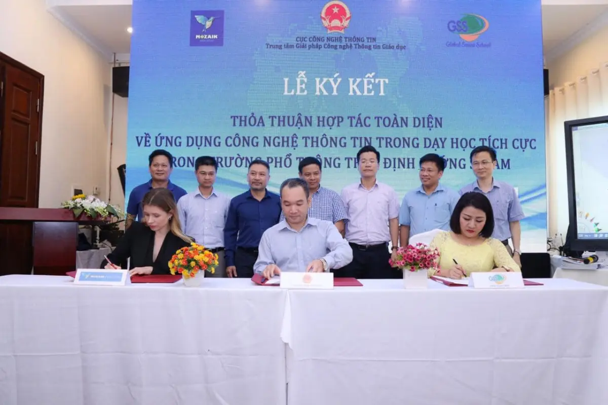 Breaking News - Mozaik signs a MOU with EITSC and GSC in 2019 in Vietnam