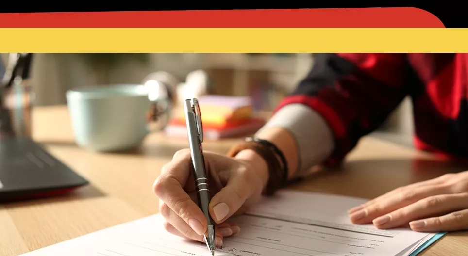 Ein Formular ausfüllen