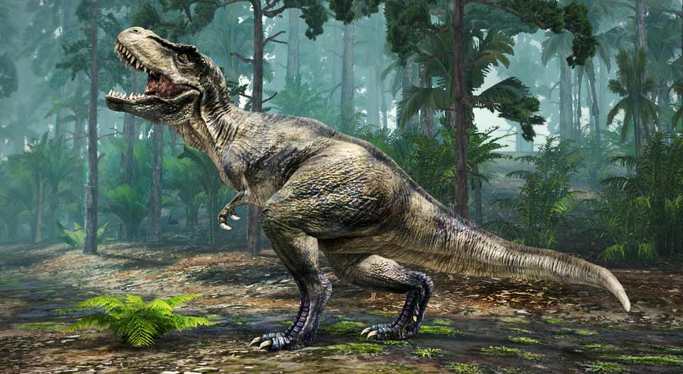 Le Tyrannosaure Rex (le lézard tyran)