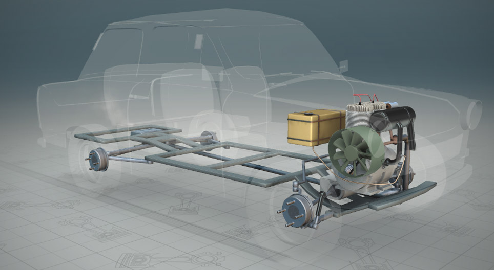 Le moteur à deux temps