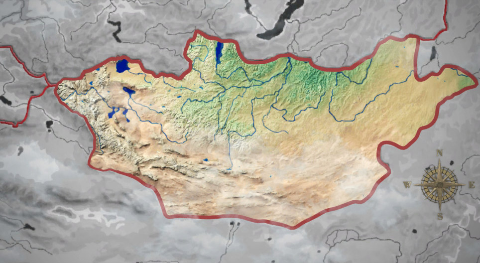 Géographie de la Mongolie