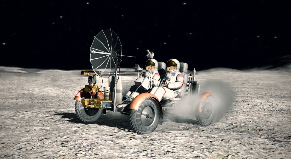 La mission Apollo 15 (Rover lunaire)