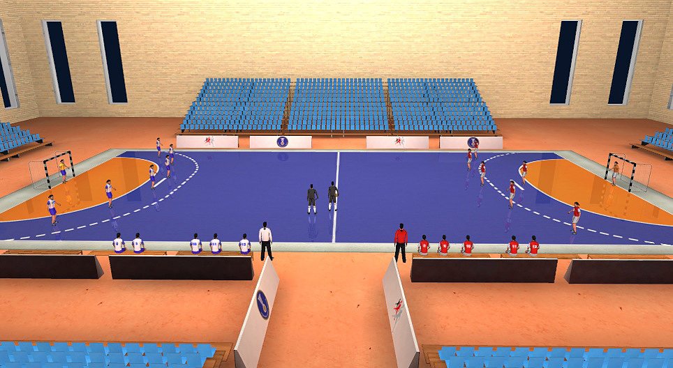 La salle de handball