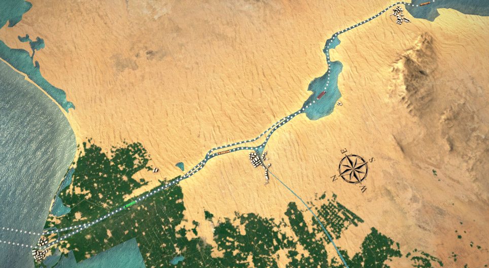 Le canal de Suez