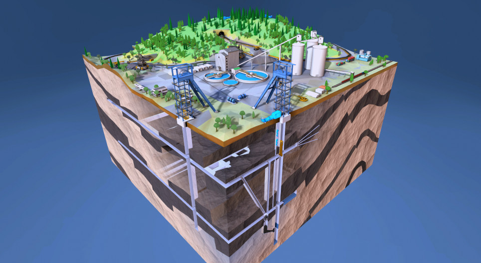 Les mines de charbon souterraines
