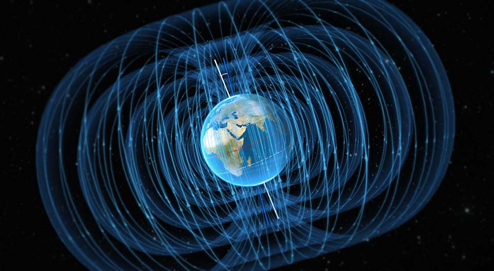 Le champ magnétique terrestre
