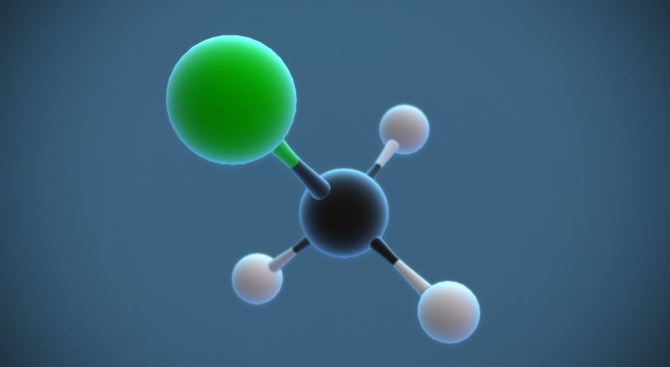 Chlorométhane (chlorure de méthyle) (CH₃Cl)