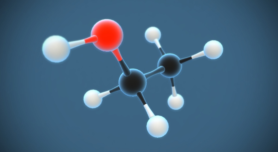 Éthanol (alcool éthylique) (C₂H₅OH)