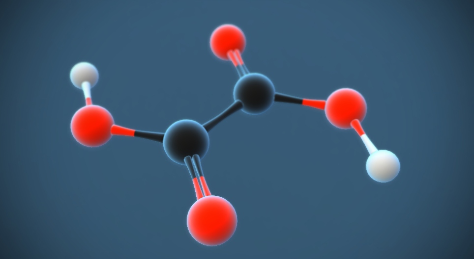 Acide oxalique (acide éthanedioïque) (COOH)₂