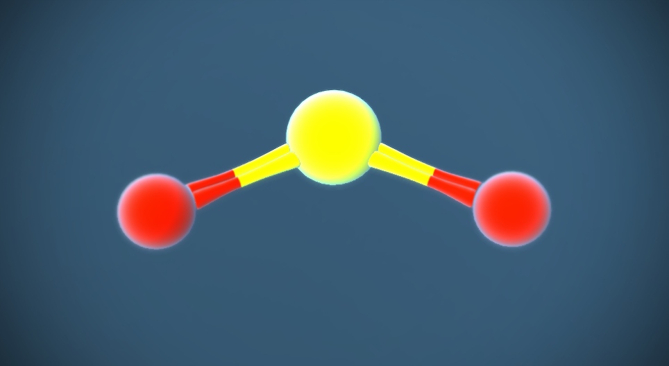 Dioxyde de soufre (SO₂)