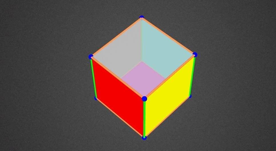 Coloriage d’un cube