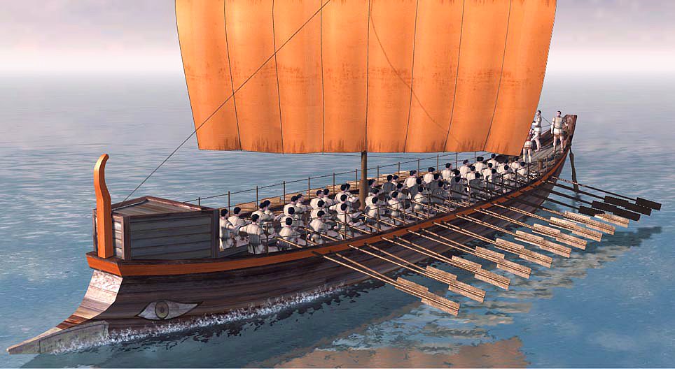 Birème (bateau de guerre à rames de l'Antiquité)